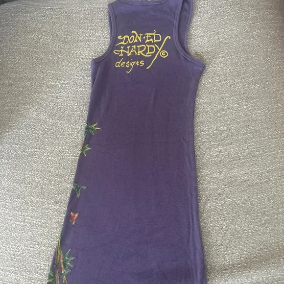 Vintage, original Don Ed hardy body con dress - Picture 2 of 6